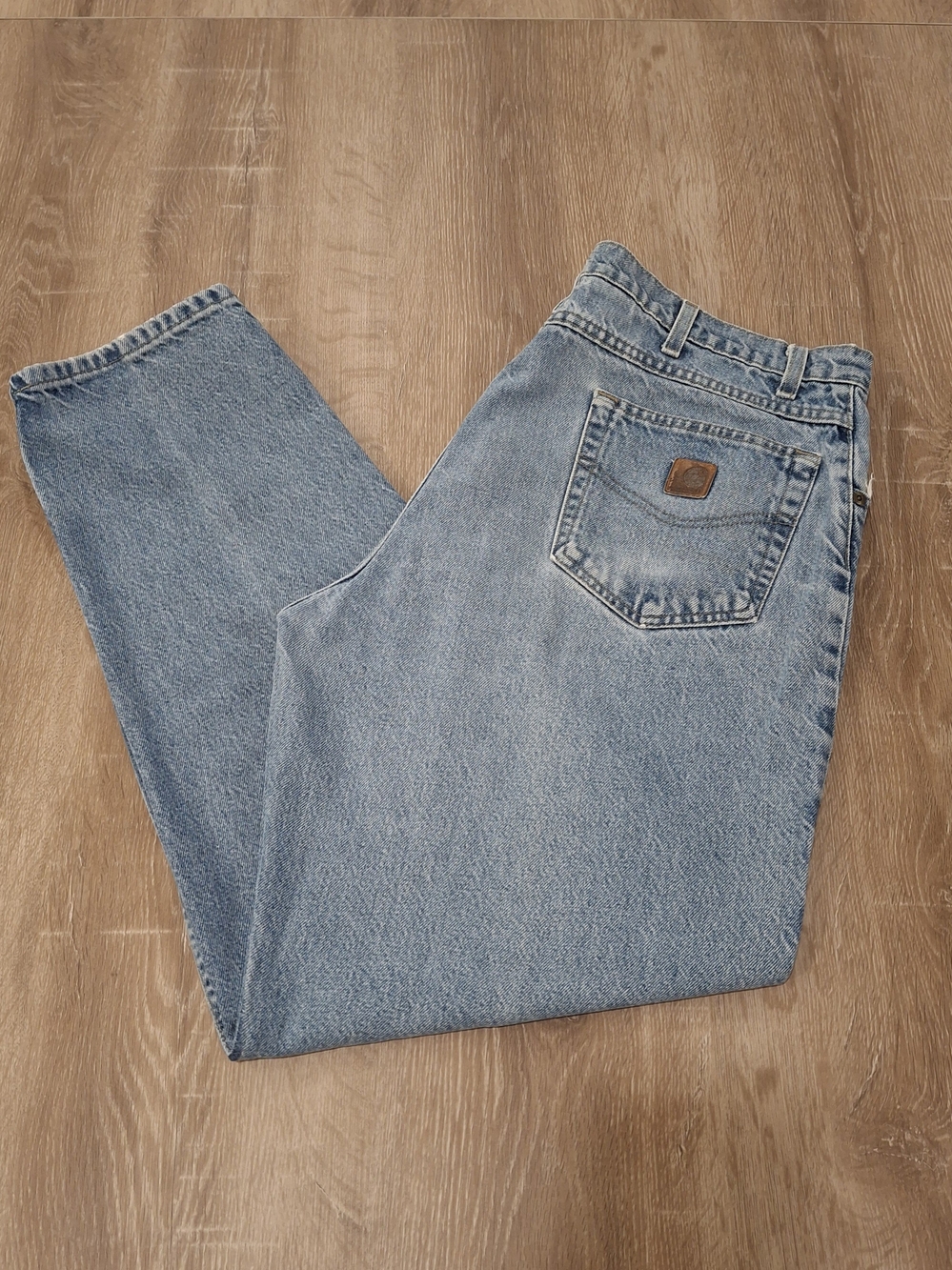 Vintage Carhartt B17 DST Relaxed Fit Tapered Jeans Men's 42x32